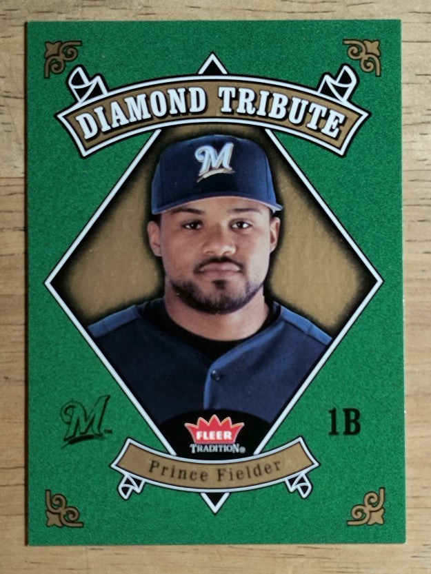 2006 Fleer Tradition Diamond Tribute #DT15 Prince Fielder (NM)