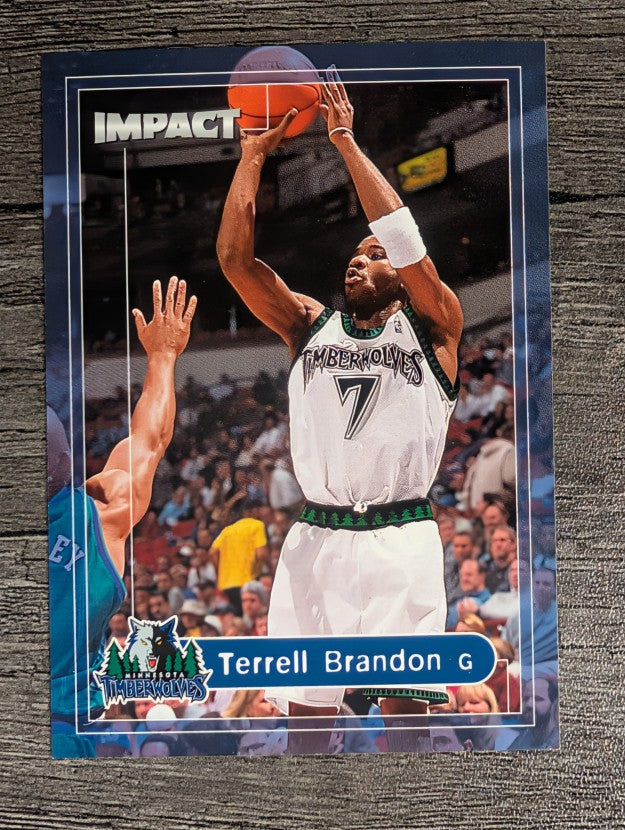 1999-00 SkyBox Impact #102 Terrell Brandon