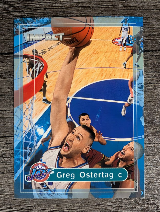 1999-00 SkyBox Impact #129 Greg Ostertag