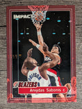 1999-00 SkyBox Impact #145 Arvydas Sabonis