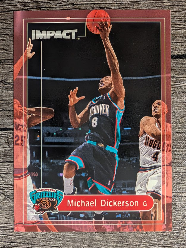 1999-00 SkyBox Impact #156 Michael Dickerson