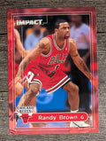 1999-00 SkyBox Impact #165 Randy Brown