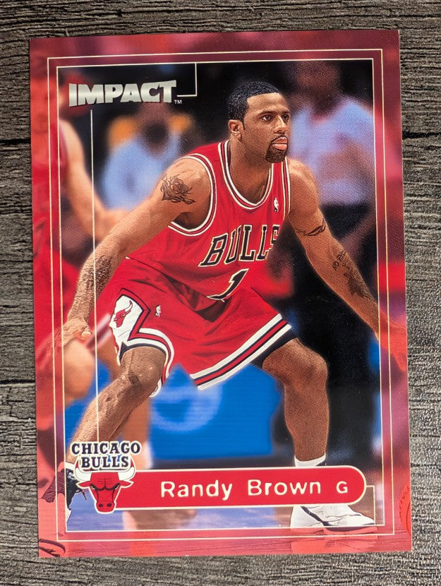 1999-00 SkyBox Impact #165 Randy Brown