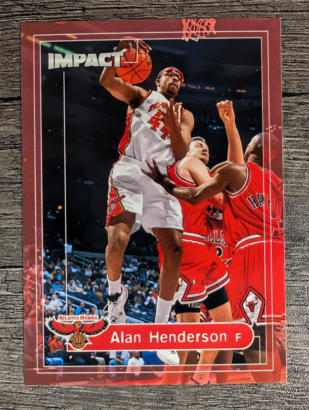 1999-00 SkyBox Impact #171 Alan Henderson