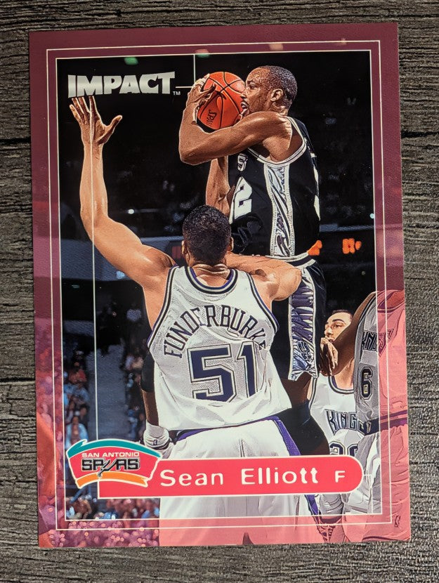 1999-00 SkyBox Impact #179 Sean Elliott
