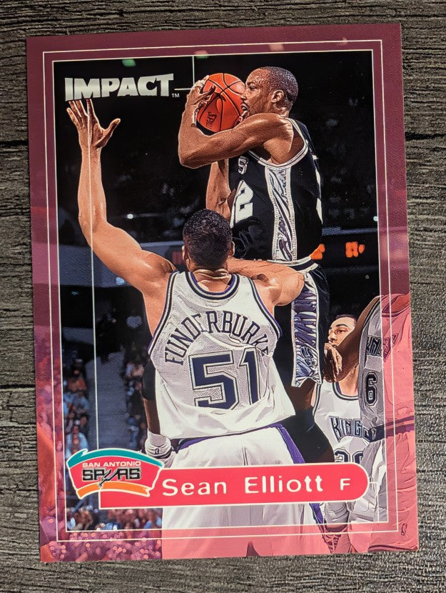 1999-00 SkyBox Impact #179 Sean Elliott