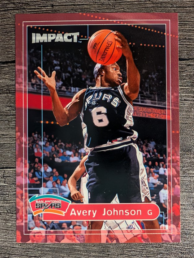 1999-00 SkyBox Impact #186 Avery Johnson