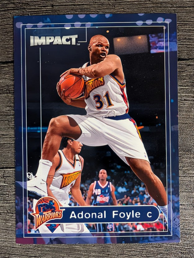 1999-00 SkyBox Impact #188 Adonal Foyle