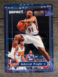 1999-00 SkyBox Impact #188 Adonal Foyle