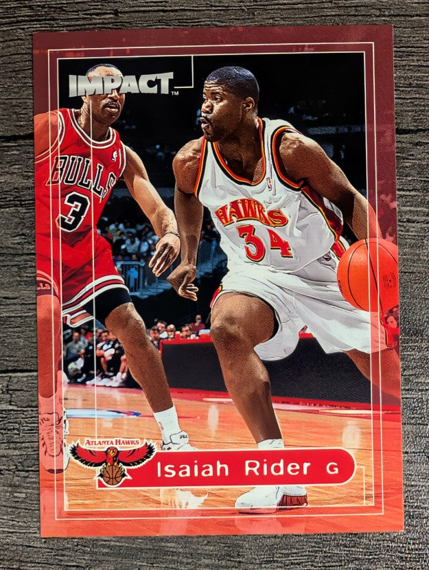1999-00 SkyBox Impact #193 Isaiah Rider