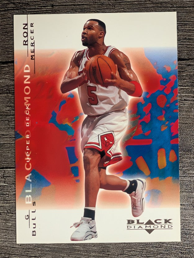 2000-01 Black Diamond #12 Ron Mercer