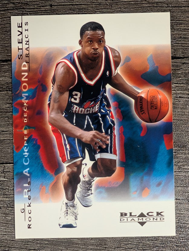 2000-01 Black Diamond #28 Steve Francis