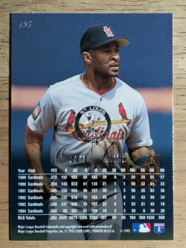 1995 Flair #195 Ozzie Smith