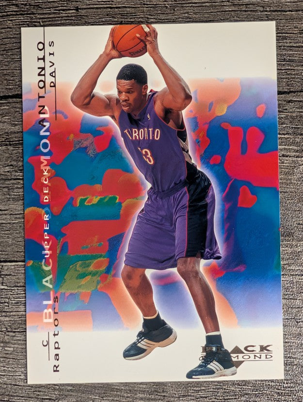 2000-01 Black Diamond #81 Antonio Davis