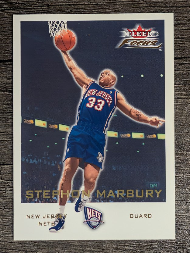 2000-01 Fleer Focus #5 Stephon Marbury
