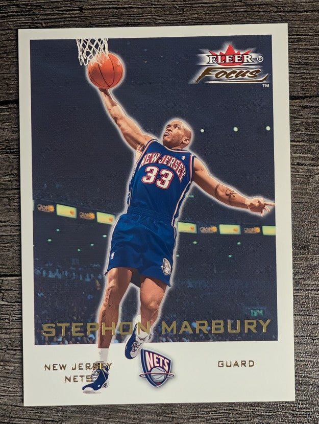 2000-01 Fleer Focus #5 Stephon Marbury