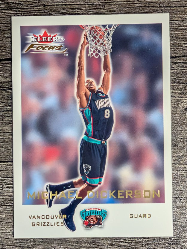 2000-01 Fleer Focus #6 Michael Dickerson