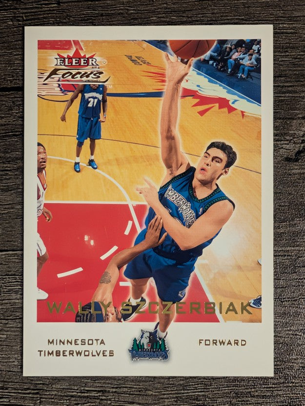 2000-01 Fleer Focus #12 Wally Szczerbiak