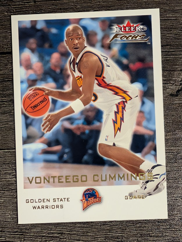 2000-01 Fleer Focus #15 Vonteego Cummings