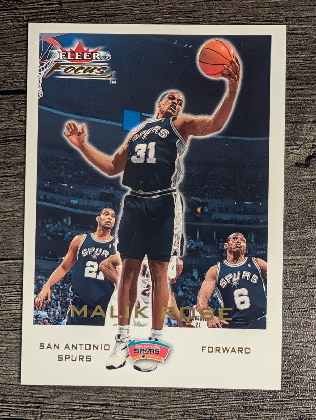 2000-01 Fleer Focus #17 Malik Rose