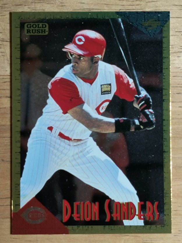 1994 Score Rookie/Traded Gold Rush #RT57 Deion Sanders