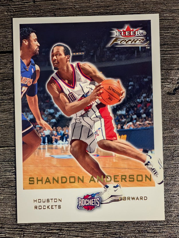 2000-01 Fleer Focus #19 Shandon Anderson