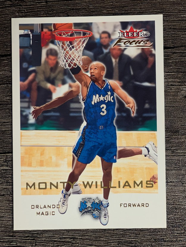 2000-01 Fleer Focus #23 Monty Williams