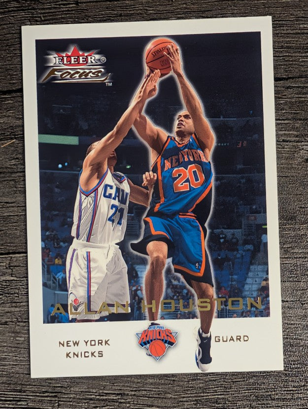 2000-01 Fleer Focus #24 Allan Houston