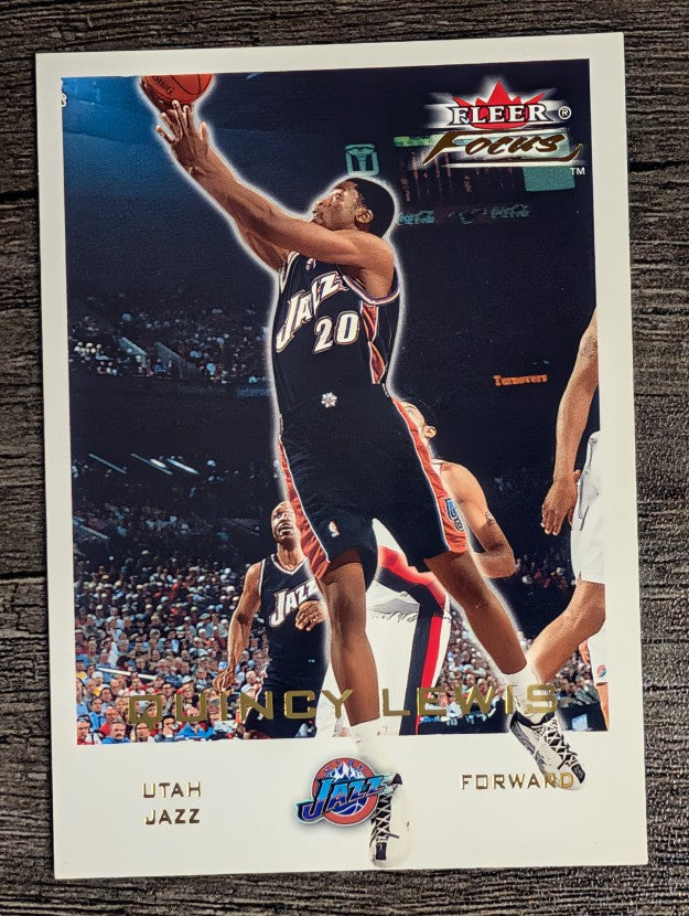 2000-01 Fleer Focus #52 Quincy Lewis
