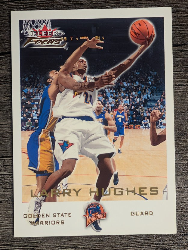 2000-01 Fleer Focus #55 Larry Hughes