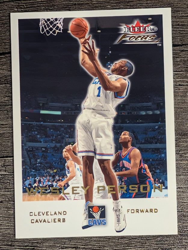 2000-01 Fleer Focus #63 Wesley Person