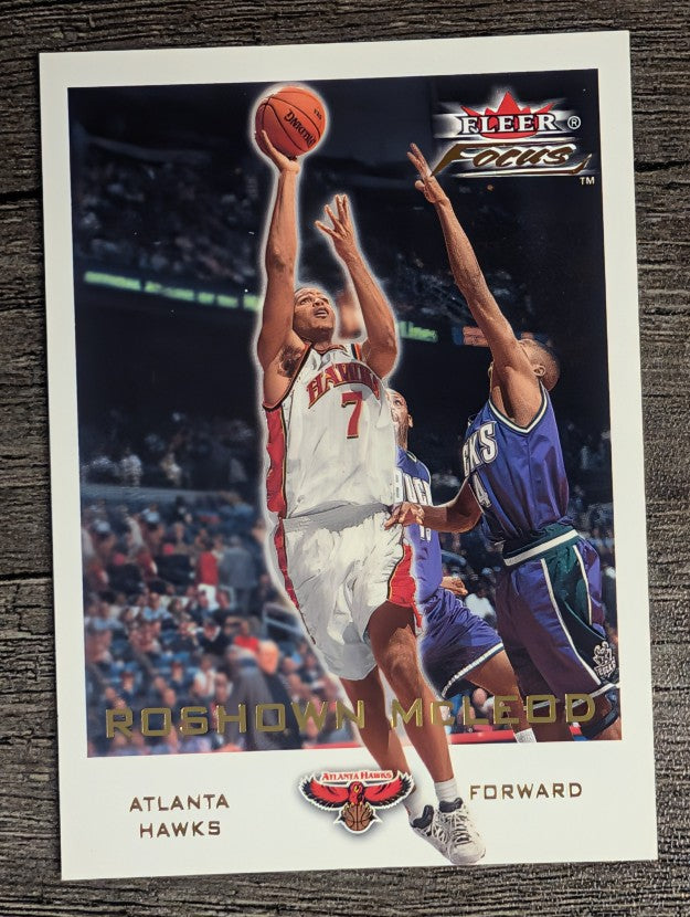 2000-01 Fleer Focus #65 Roshown McLeod