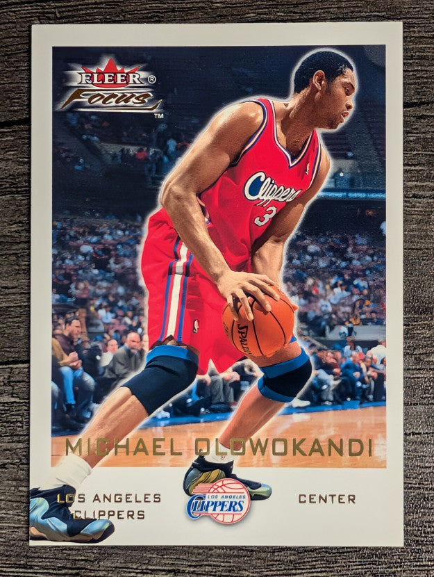 2000-01 Fleer Focus #68 Michael Olowokandi