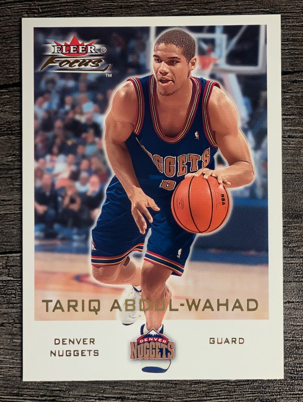 2000-01 Fleer Focus #71 Tariq Abdul-Wahad