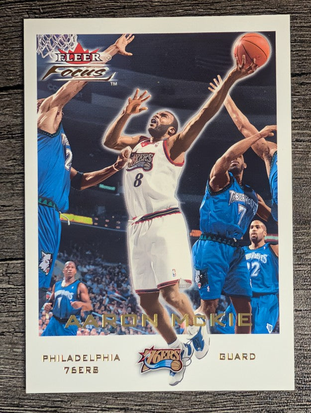 2000-01 Fleer Focus #72 Aaron McKie