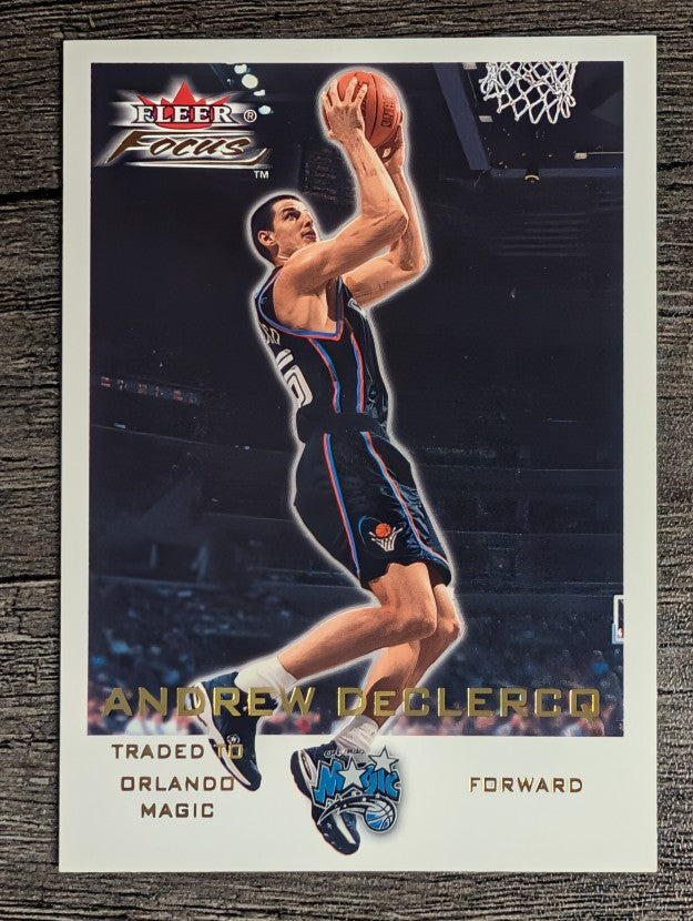 2000-01 Fleer Focus #73 Andrew DeClercq