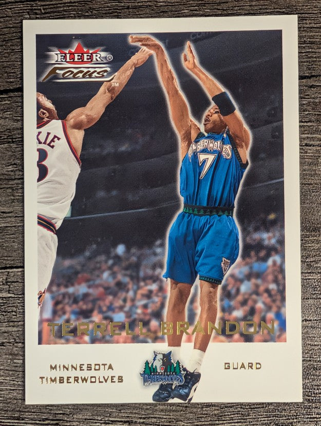 2000-01 Fleer Focus #76 Terrell Brandon