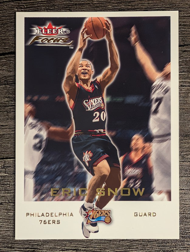 2000-01 Fleer Focus #86 Eric Snow