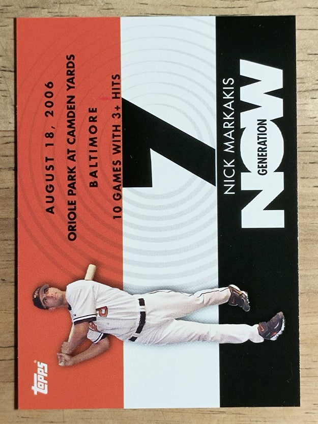 2007 Topps Generation Now #GN356 Nick Markakis