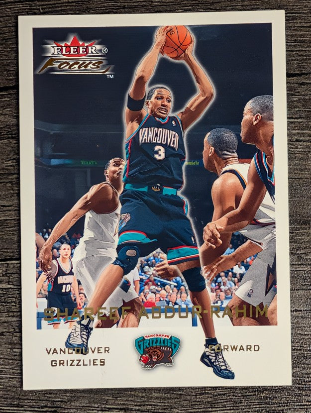 2000-01 Fleer Focus #101 Shareef Abdur-Rahim