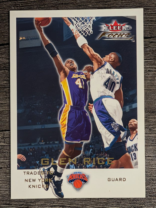 2000-01 Fleer Focus #102 Glen Rice