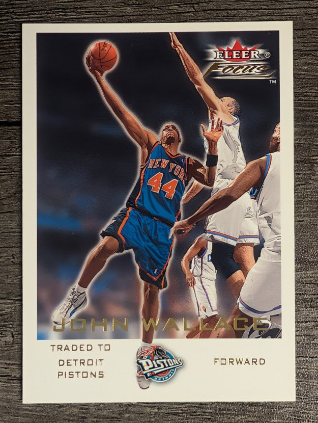 2000-01 Fleer Focus #115 John Wallace