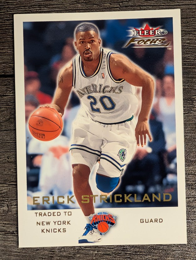 2000-01 Fleer Focus #116 Erick Strickland