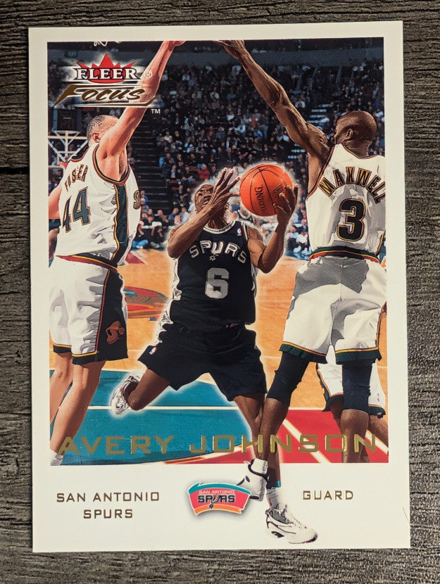 2000-01 Fleer Focus #121 Avery Johnson