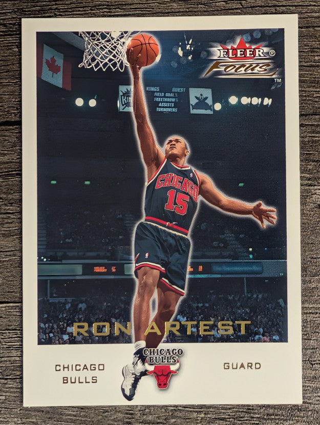 2000-01 Fleer Focus #137 Ron Artest