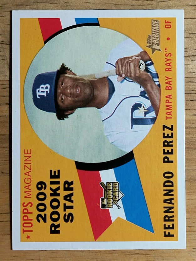 2009 Topps Heritage #120 Fernando Perez