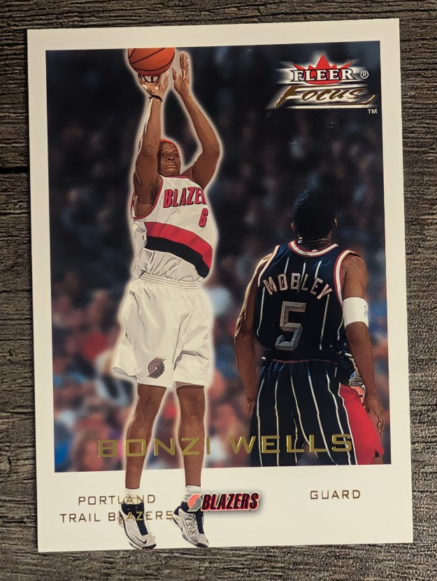 2000-01 Fleer Focus #146 Bonzi Wells