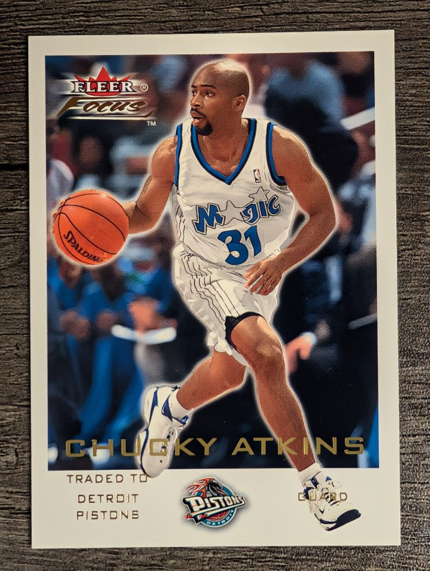 2000-01 Fleer Focus #148 Chucky Atkins