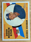2009 Topps Heritage #143 Alcides Escobar RC