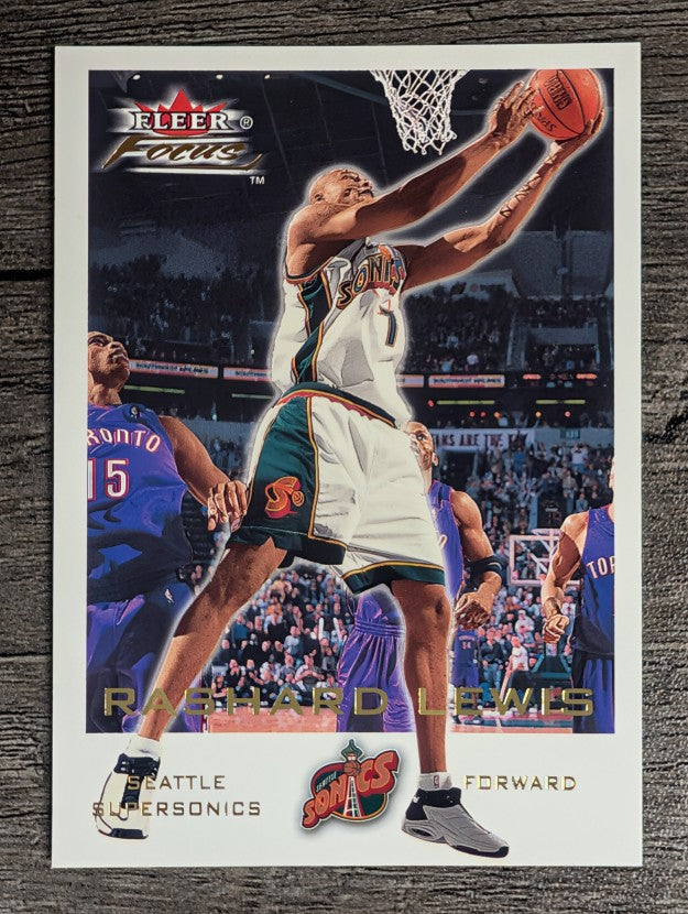 2000-01 Fleer Focus #160 Rashard Lewis